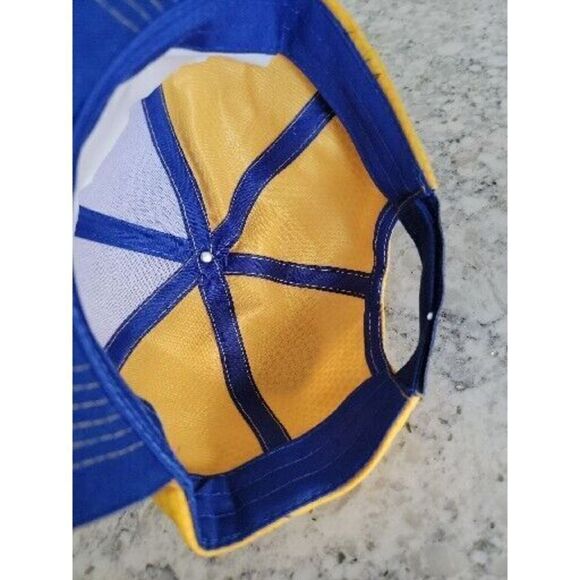 Chase Elliott #9 Napa Racing Blue Yellow Strapback Adjustable NASCAR Hat Cap - Picture 8 of 8